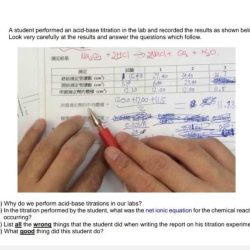 Acid base titration lab answers