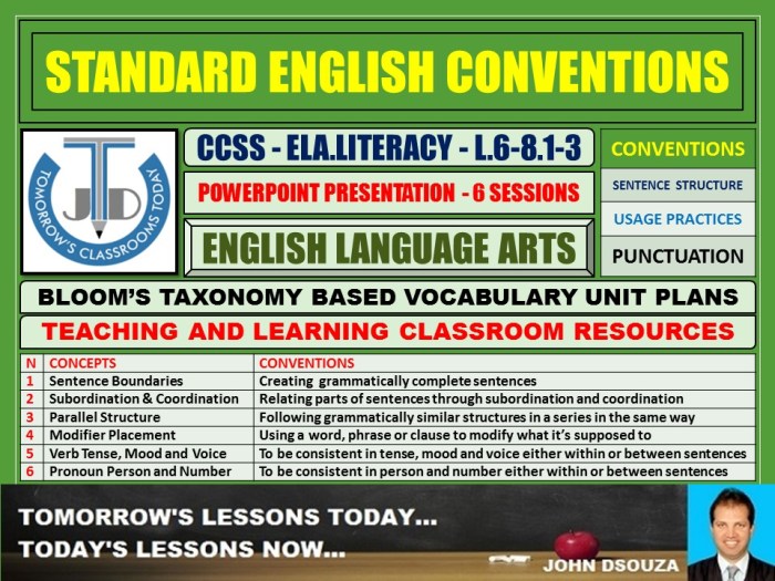 Sat standard english conventions practice