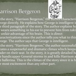 Figurative language in harrison bergeron