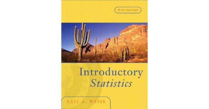 Introductory statistics 10th edition by neil a weiss