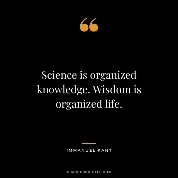 Science wisdom organized knowledge kant immanuel life quote wallpapers quotefancy wallpaper